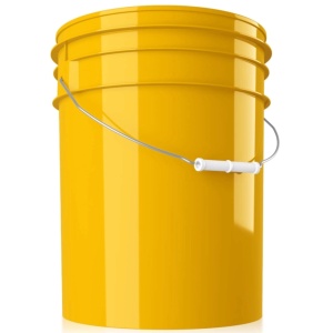 ChemicalWorkz Performance Bucket Clear Gold 5 Gallon - wiadro detailingowe, złote
