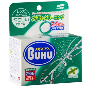 soft99 effervescent cleaning tablets for glasses - musujące tabletki do oczyszczania okularów 24 szt.