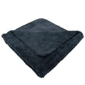 Monster Shine Ultra Fine Black 40x40 cm - delikatna mikrofibra bez obszycia