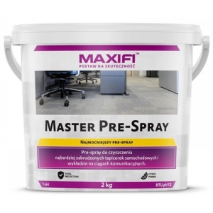 Maxifi Master Pre-Spray – proszek do prania tapicerki materiałowej 2kg