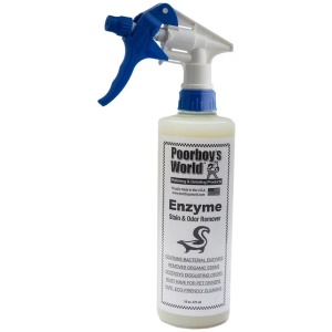 Poorboy’s World Enzyme Stain & Odor Remover – produkt do usuwania plam i przykrych zapachów z tapicerki 473ml