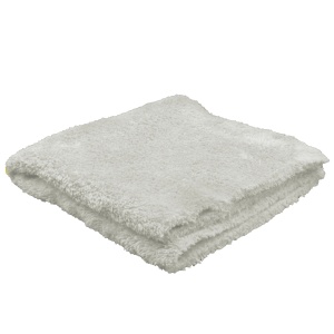 monster shine fat edgeless grey – puszysta mikrofibra bez obszycia, 40x40cm, 530gsm