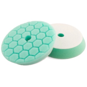 Flexipads Pro-Detail Green Heavy Polishing 135 mm - twarda, polerująca gąbka polerska