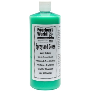 Poorboy's World Spray & Gloss Quick Detailer mocny połysk 946ml