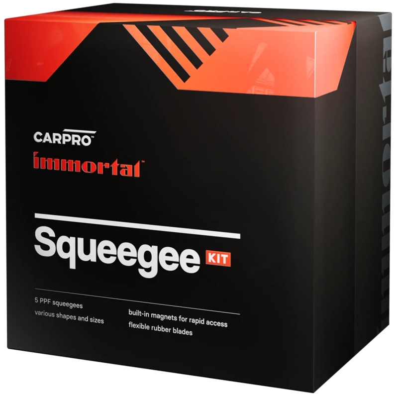CarPro Squeegee Kit – zestaw rakli do folii PPF, 5 sztuk