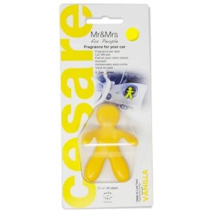cesare yellow - vanilla zapachowy ludzik blister