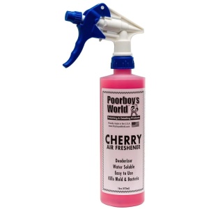 Poorboy's World Cherry - skuteczny neutralizator i odświeżacz Wiśnia 473ml