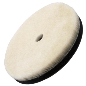 Flexipads PRO Wool pad polerski na rzep wełna na piance 135mm