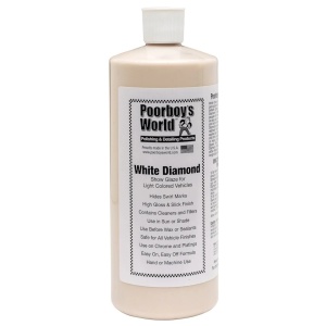 poorboy’s world white diamond show glaze - politura do jasnych lakierów 946ml
