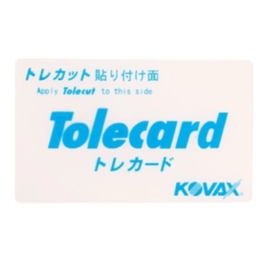 KOVAX Tolecard - elastyczna podkładka do samoprzylepnych papierów ściernych 66x110mm