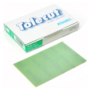 kovax tolecut green samoprzylepny papier ścierny 70x114mm k2000