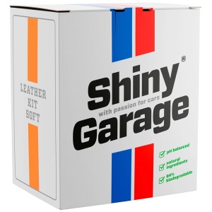 Shiny Garage Leather Kit Soft – zestaw do czyszczenia i zabezpieczenia tapicerki skórzanej