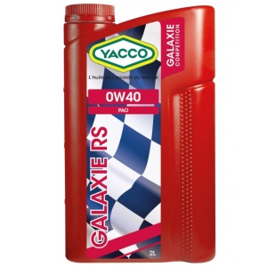 Yacco Galaxie RS 0W40 - Syntetyczny Olej silnikowy 2L