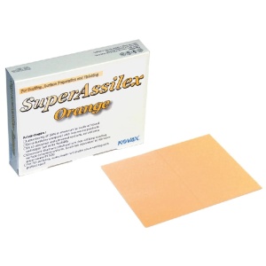 KOVAX Assiles Orange - Papier ścierny na rzep K1200 130x170mm