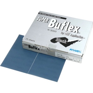 kovax buflex dry - papier ścierny na rzep130x170mm (black) k3000