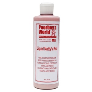 Poorboy`s World Liquid Natty`s Red Wax - Wosk naturalny, ciepłe barwy 473ml