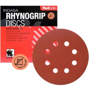 Indasa RedLine 125mm P120 1szt. Papier Ścierny Krążek Rzep