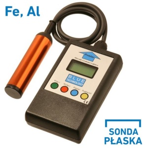miernik lakieru z sondą mgr-10-s-al stal aluminium dokładność 10μm