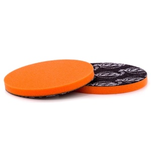 zvizzer puk-pad orange - gąbka do polerowania ręcznego, pomarańczowa110/10mm