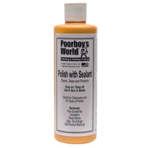 Poorboy`s World Polish With Sealant - Środek do oczyszczenia i zabezpieczenia lakieru 473ml