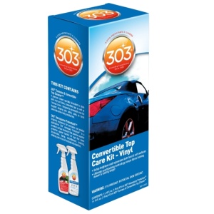 303 convertible top cleaning & care kit vinyl - zestaw do pielęgnacji vinylowych dachów kabrioletów