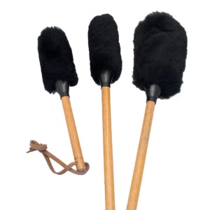 Flexipads Wheel Woolie Wands - zestaw 3 delikatnych szczotek do czyszczenia felg