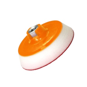 Honey Combination Elastic talerz tarcza mocująca na rzep M14 miękka biała pianka - 125mm