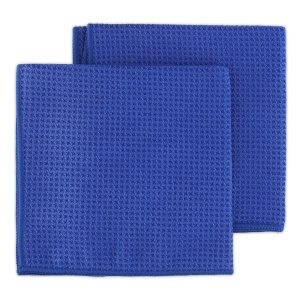 deturner waffle glass microfiber - mikrofibra waflowa do czyszczenia szyb 2szt