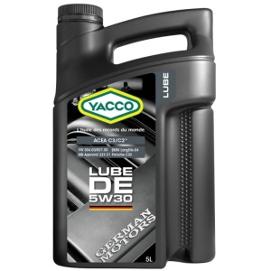 Yacco Lube DE 5w30 - syntetyczny olej silnikowy 5L