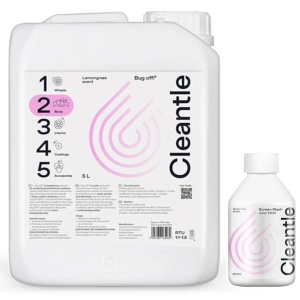 Cleantle Bug Off 5L + Screen Wash 200ml - Zestaw "Be Cleantle" na lato