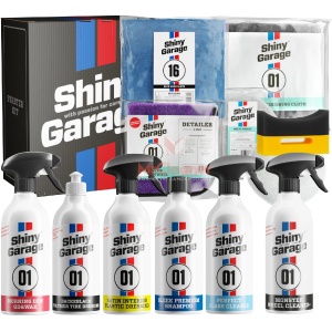 Shiny Garage Starter Kit zestaw 11 produktów do pielęgnacji auta