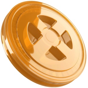 ChemicalWorkz Performance Bucket LID Clear Gold – pokrywa do wiader detailingowych, złota
