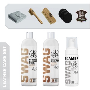 SWAG Leather Care Set - zestaw kosmetyków do pielęgnacji skóry