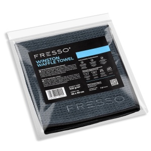 Fresso Winston Waffle Towel - mikrofibra waflowa do szyb, 320gsm, 40x40 cm