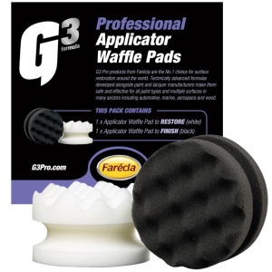 Farecla G3 Professional Applicator Waffle Pad - Aplikator z gąbki gofrowanej 2szt.