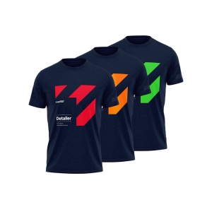 carpro t-shirt orange – koszulka z krótkim rękawem, pomarańczowe wstawki, rozmiar xxl