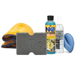 Zestaw do mycia Rinseless ONR + Opti Seal + Big Black Sponge + Monster