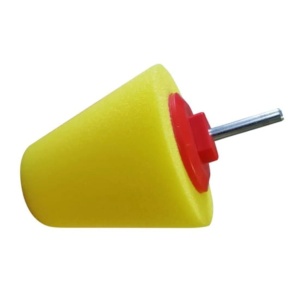 Honey Combination Gąbka polerska CONE żółta 85mm