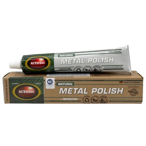 Autosol Natural Metal Polish - ekologiczna pasta polerska do metalu 75ml