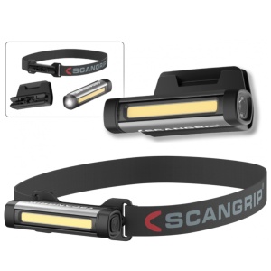 Scangrip 03.5811 Flex Wear KIT - niewielka latarka czołowa, 150 lumenów