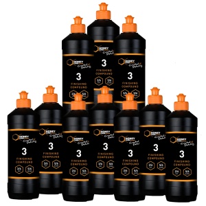 Zestaw 10 szt. Honey Pasta polerska 3 Finishing – wykończeniowa pasta polerska do twardych lakierów, baza wodna 500ml