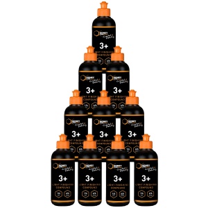 Zestaw 10 szt. Honey Pasta polerska 3+ Light Finishing – wykończeniowa pasta polerska, baza wodna 250ml