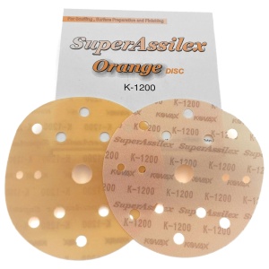 KOVAX Assilex Orange K1200 tarcze na rzep o152mm 15 otw.