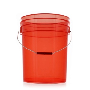 ChemicalWorkz Ultra Clear Bucket Red – wiadro detailingowe, czerwone 19L