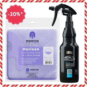 Zestaw prezentowy ADBL Synthetic Spray Wax 500ml + Monster Shine Horizon