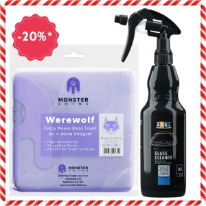 Zestaw Prezentowy ADBL Glass Cleaner 500ml + Monster Shine Werewolf