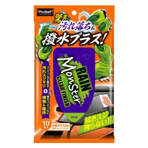 Prostaff Rain Repellent Glass Wipes "Rain Monster" - Mokre chusteczki do czyszczenia szyb