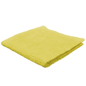 Monster Shine Thin Edgeless Yellow - mikrofibra bez obszycia, 40x40cm, 300gsm