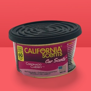 [PW] California Scents puszka zapachowa do auta Coronado Cherry - zapach wiśniowy Trwałość BESTSELLER