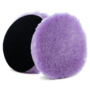Lake Country Purple Foamed Wool Pad – futro polerskie, długie włosie 127mm